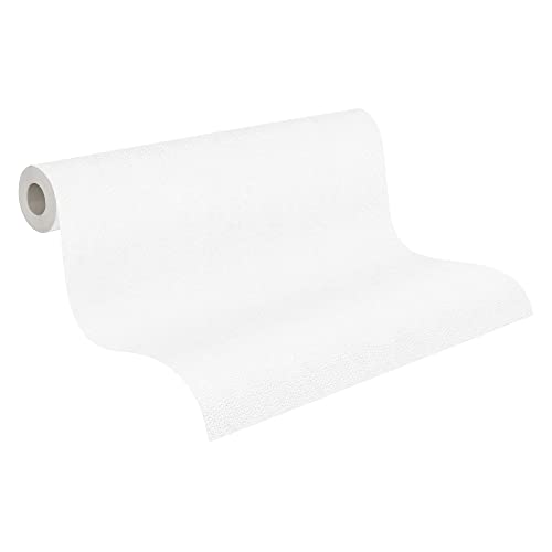 A.S. Création überstreichbare Vliestapete Meistervlies 2020 Tapete 25,00 m x 1,06 m weiß überstreichbar Made in Germany 305916 3059-16 von A.S. Création