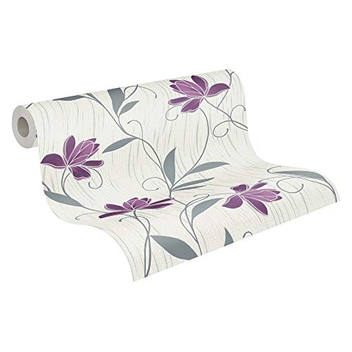 A.S. Création AS Creation Strukturprofiltapete Styleguide Jung Blumentapete floral 10,05 m x 0,53 m lila weiß grau 306234 3062-34 A.S. Création AS Creation Strukturprofiltapete Styleguide Jung Blumentapete floral 10,05 m x 0,53 m lila weiß grau 306234 3062-34 von A.S. Création