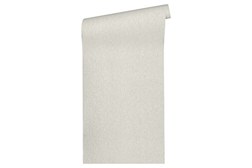 Architects Paper PVC-freie Vliestapete Alpha Tapete Uni 10,05 m x 0,53 m beige Made in Germany 333741 33374-1 von Architects Paper