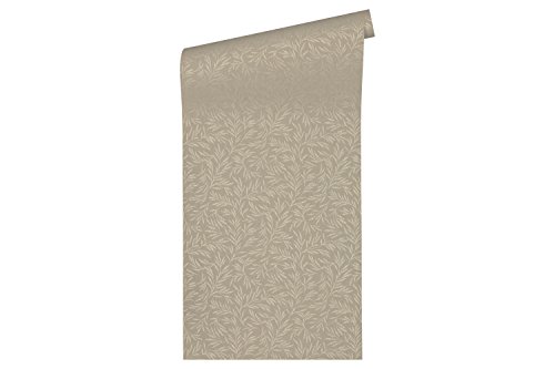 Architects Paper PVC-freie Vliestapete Alpha Tapete floral 10,05 m x 0,53 m braun grau metallic Made in Germany 333263 33326-3 Architects Paper PVC-freie Vliestapete Alpha Tapete floral 10,05 m x 0,53 m braun grau metallic Made in Germany 333263 33326-3 von A.S. Création