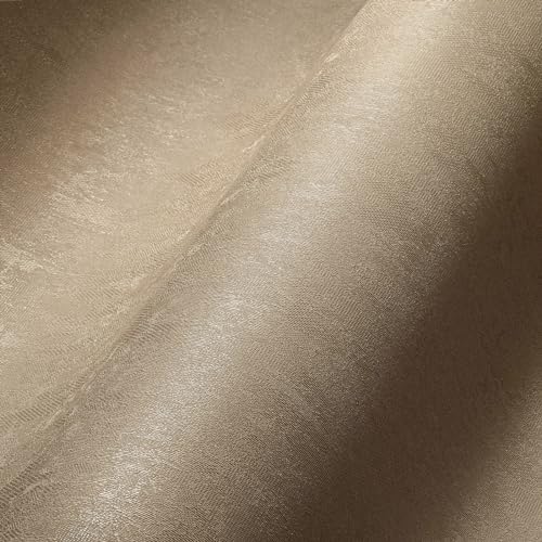 Architects Paper Vliestapete Castello Tapete Unitapete 10,05 m x 0,53 m metallic Made in Germany 335404 33540-4 von Architects Paper