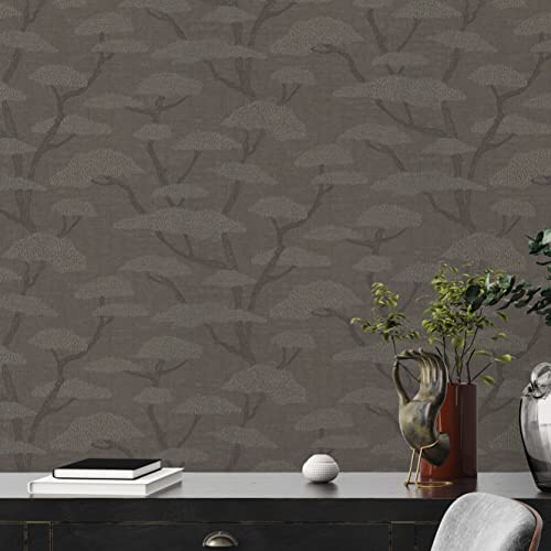 A.S. Création Baum-Tapete Anthrazit Grau Schwarz Nara 387415 Tapete Floral Vliestapete 10,05 m x 0,53 m Made in Germany A.S. Création Baum-Tapete Anthrazit Grau Schwarz Nara 387415 Tapete Floral Vliestapete 10,05 m x 0,53 m Made in Germany von A.S. Création