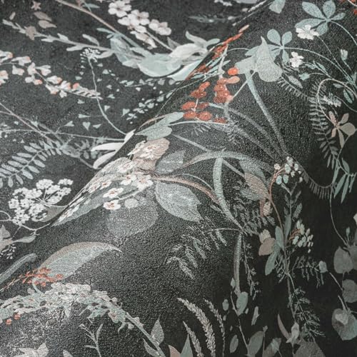 A.S. Création Blumentapete Schwarz Orange THE BOS 388254 Vliestapete Dschungeltapete 10,05 m x 0,53 m Made in Germany A.S. Création Blumentapete Schwarz Orange THE BOS 388254 Vliestapete Dschungeltapete 10,05 m x 0,53 m Made in Germany von A.S. Création