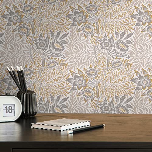 A.S. Création Blumentapete Weiß Beige Grau Gelb - Architects Paper Art of Eden 390583 - Vliestapete Florale Tapete - 10,05 m x 0,53 m Made in Germany A.S. Création Blumentapete Weiß Beige Grau Gelb - Architects Paper Art of Eden 390583 - Vliestapete Florale Tapete - 10,05 m x 0,53 m Made in Germany von A.S. Création