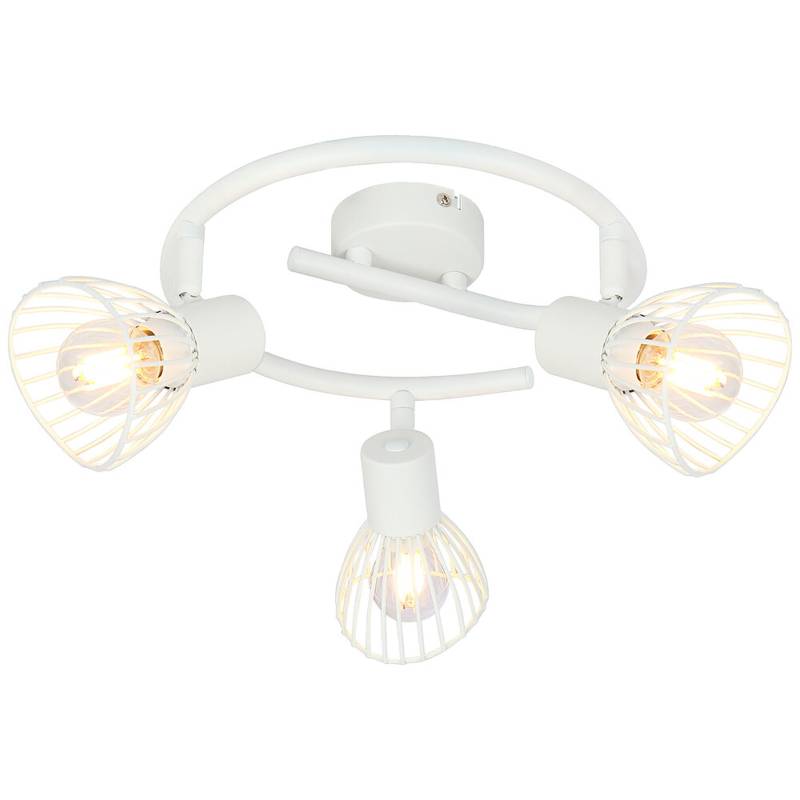 Deckenleuchte 16.5 x 42 cm Weiss Metall Deckenlampe Kegel Modern Skandi Harmonisch Deckenleuchte 16.5 x 42 cm Weiss Metall Deckenlampe Kegel Modern Skandi Harmonisch von A.S. Creation