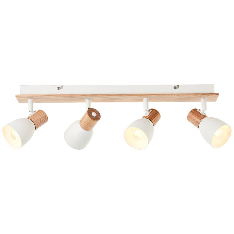 Deckenleuchte 16.5 x 7 x 57.5 cm Braun Holz Deckenlampe Natürlich Skandi Harmonisch Deckenleuchte 16.5 x 7 x 57.5 cm Braun Holz Deckenlampe Natürlich Skandi Harmonisch von A.S. Creation