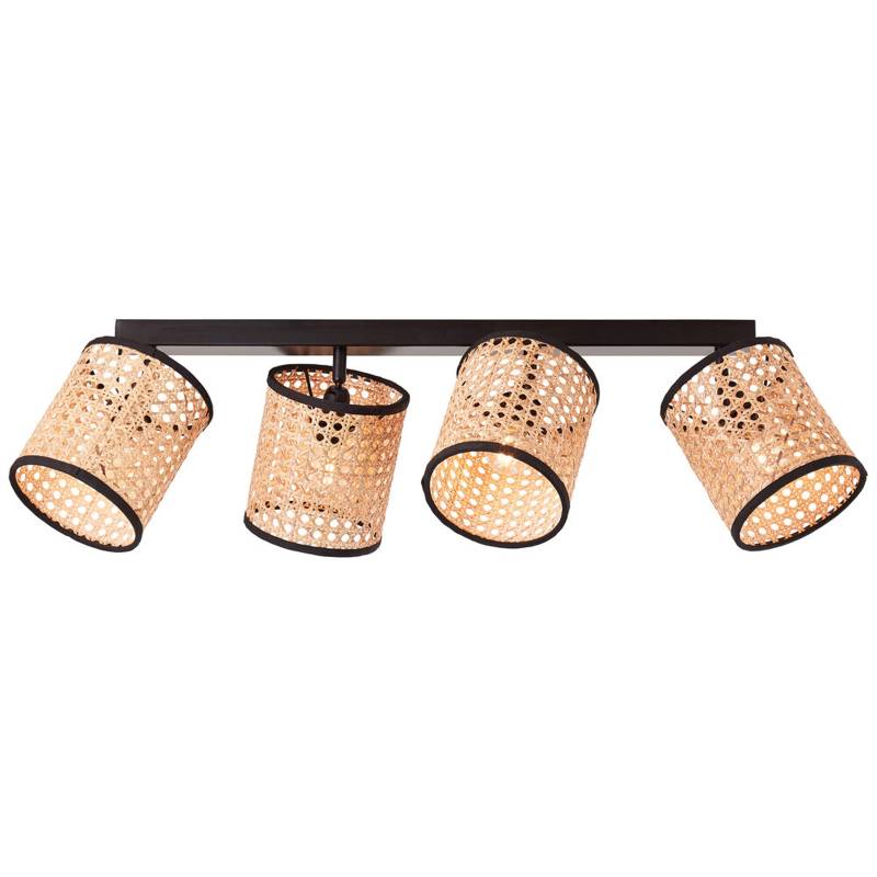 Deckenleuchte 21 x 13 x 67 cm Beige Rattan Deckenlampe Natürlich Boho Harmonisch Deckenleuchte 21 x 13 x 67 cm Beige Rattan Deckenlampe Natürlich Boho Harmonisch von A.S. Creation