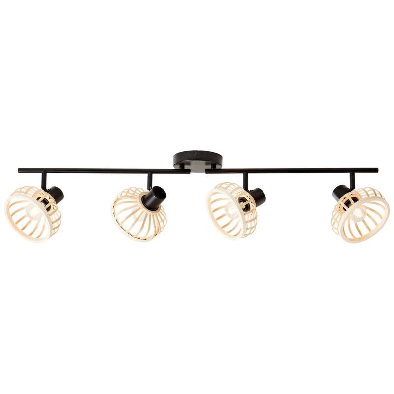 Deckenleuchte 22 x 15 x 90.5 cm Braun Bambus Deckenlampe Kegel Skandi Boho Harmonisch Deckenleuchte 22 x 15 x 90.5 cm Braun Bambus Deckenlampe Kegel Skandi Boho Harmonisch von A.S. Creation