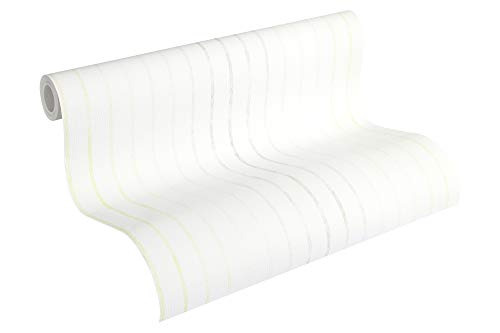 Esprit Kids Papiertapete Stars Tapete gestreift 10,05 m x 0,53 m grau grün weiß Made in Germany 356951 35695-1 Esprit Kids Papiertapete Stars Tapete gestreift 10,05 m x 0,53 m grau grün weiß Made in Germany 356951 35695-1 von A.S. Création
