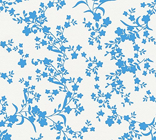 Esprit Vliestapete Romantic Botanics Tapete mit Blumen floral 10,05 m x 0,53 m blau creme Made in Germany 357532 35753-2 Esprit Vliestapete Romantic Botanics Tapete mit Blumen floral 10,05 m x 0,53 m blau creme Made in Germany 357532 35753-2 von A.S. Création