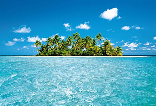 Fototapete Maldive Dream Vliestapete Palmen Strand Meer in türkis grün weiß 384 x 260 cm XXL Wandtapete Wandbild 119006 von A.S. Création