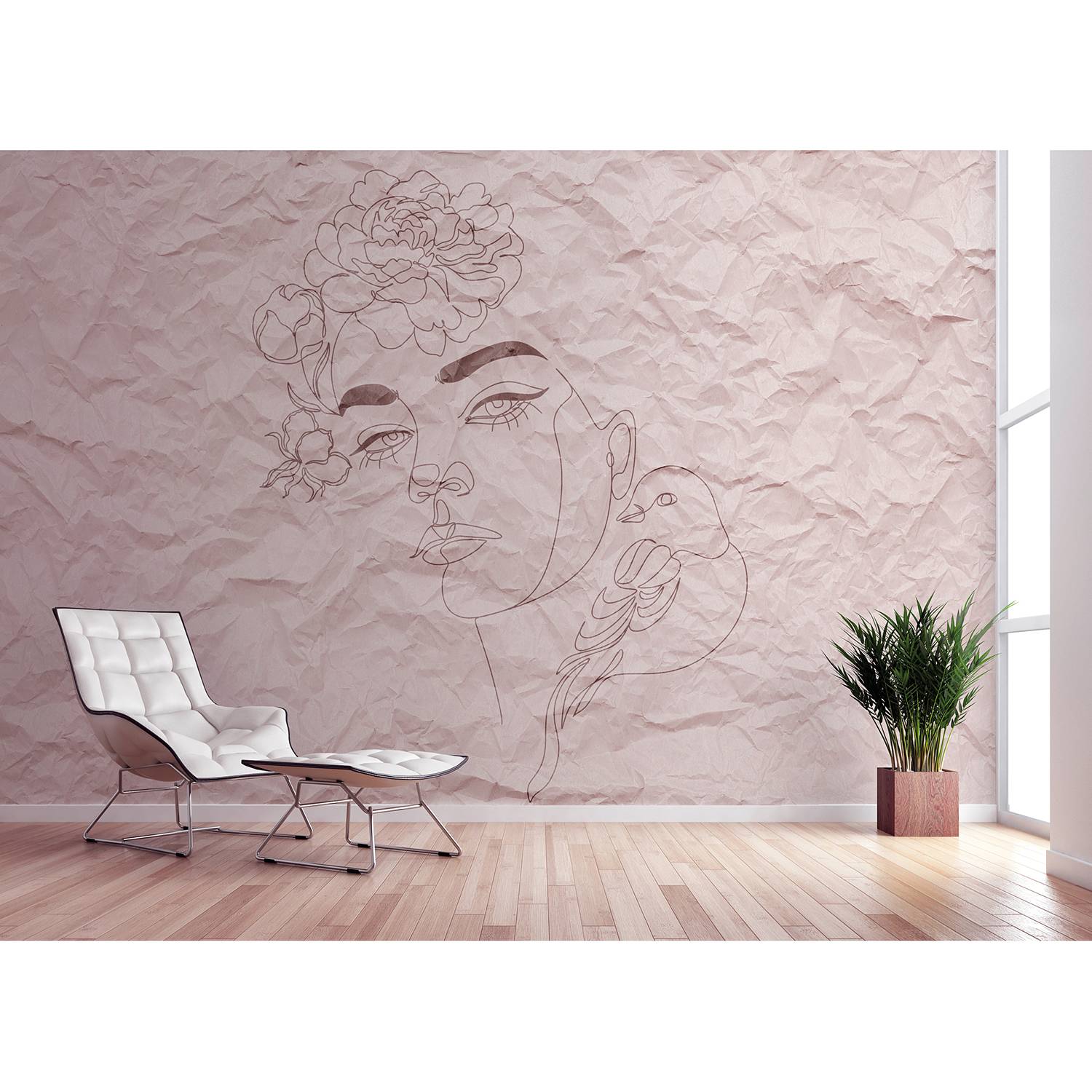 home24 Fototapete Paper Face I 4 x 2cm Vlies Premium home24 Fototapete Paper Face I 4 x 2cm Vlies Premium von home24