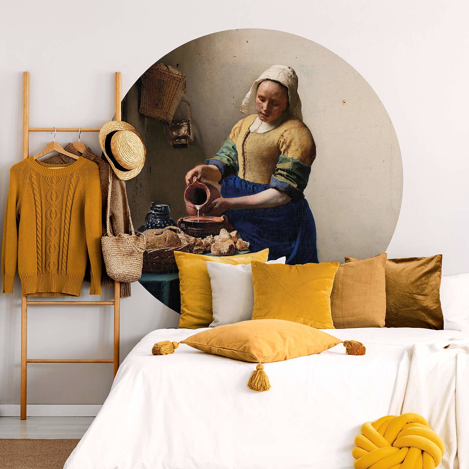 Fototapete Vermeer The Milkmaid Kunst von A.S. Création