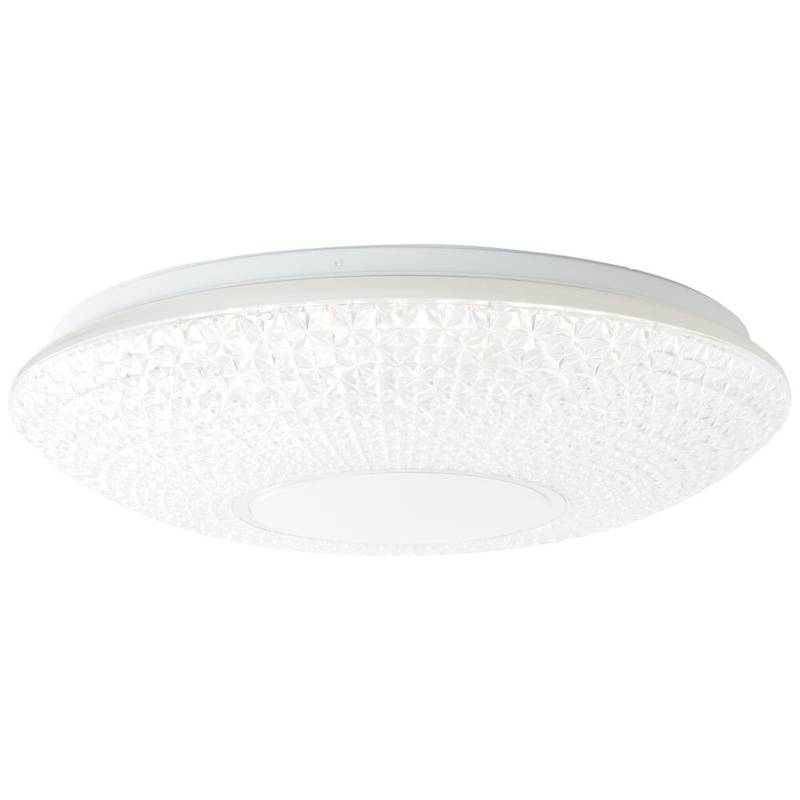 LED Deckenleuchte 12 x 52 cm Metallic Kunststoff Deckenlampe Rund Lichtfarbe: Variabel dimmbar LED Deckenleuchte 12 x 52 cm Metallic Kunststoff Deckenlampe Rund Lichtfarbe: Variabel dimmbar von A.S. Creation