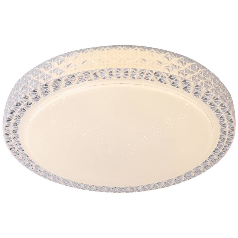 LED Deckenleuchte 12 x 58 cm Weiss Kunststoff Deckenlampe Rund Lichtfarbe: Variabel dimmbar LED Deckenleuchte 12 x 58 cm Weiss Kunststoff Deckenlampe Rund Lichtfarbe: Variabel dimmbar von A.S. Creation