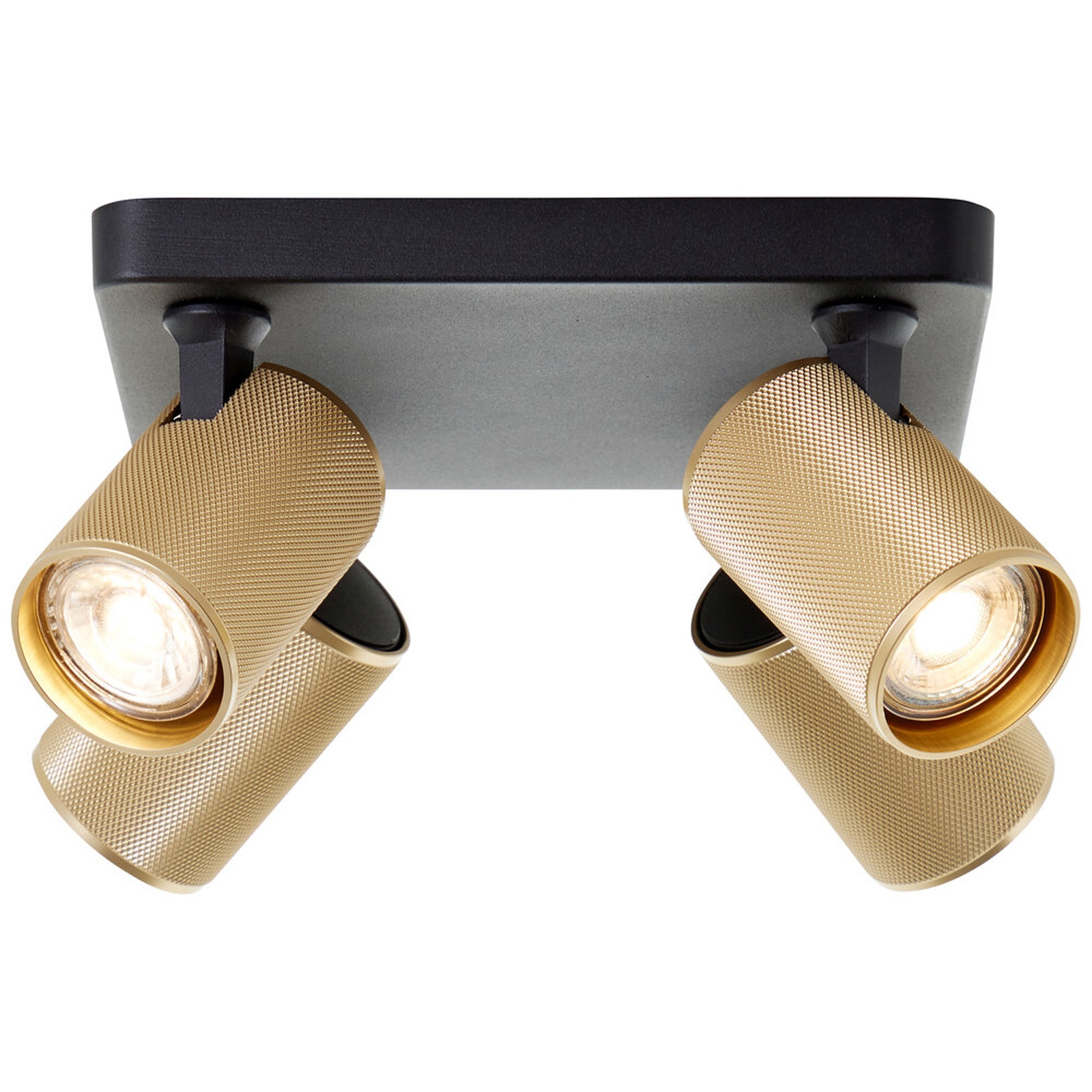 LED Deckenleuchte 12.1 x 22 x 22 cm Gold Metall Deckenlampe Modern Lichtfarbe: Warmweiß Harmonisch LED Deckenleuchte 12.1 x 22 x 22 cm Gold Metall Deckenlampe Modern Lichtfarbe: Warmweiß Harmonisch von A.S. Creation