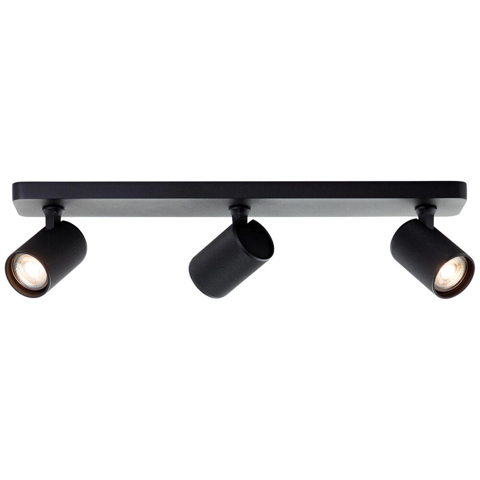 LED Deckenleuchte 12.1 x 9 x 53 cm Schwarz Metall Deckenlampe Modern Lichtfarbe: Warmweiß LED Deckenleuchte 12.1 x 9 x 53 cm Schwarz Metall Deckenlampe Modern Lichtfarbe: Warmweiß von A.S. Creation