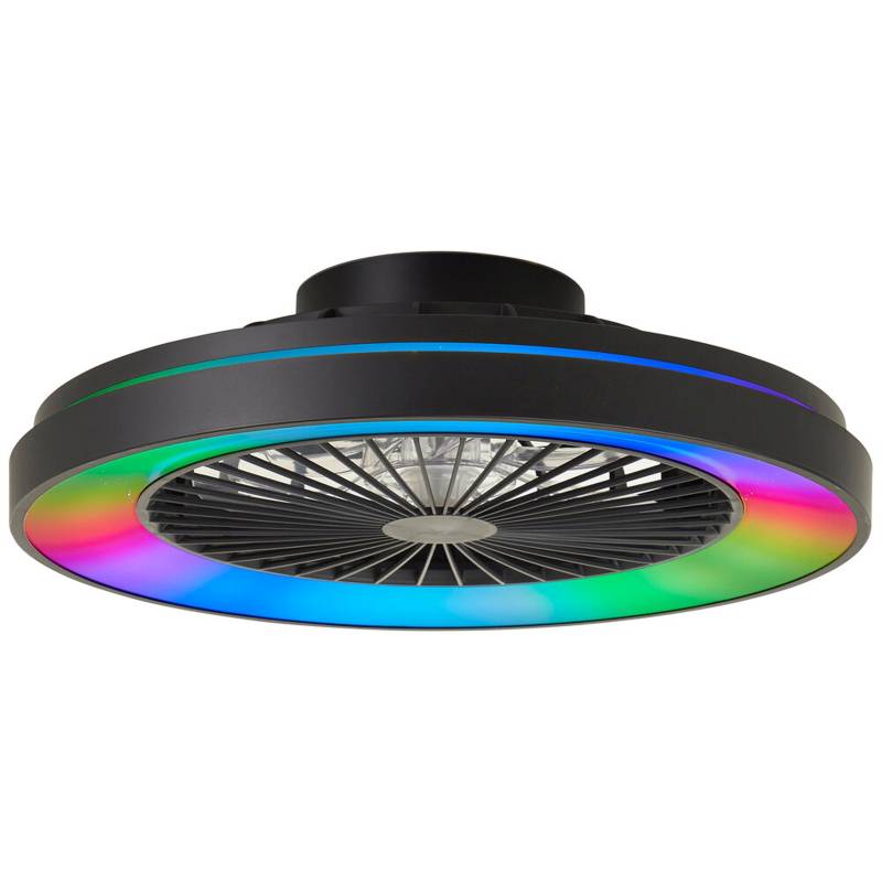 LED Deckenleuchte 13.7 x 48.5 cm Schwarz Kunststoff Deckenlampe Lichtfarbe: Variabel dimmbar LED Deckenleuchte 13.7 x 48.5 cm Schwarz Kunststoff Deckenlampe Lichtfarbe: Variabel dimmbar von A.S. Creation