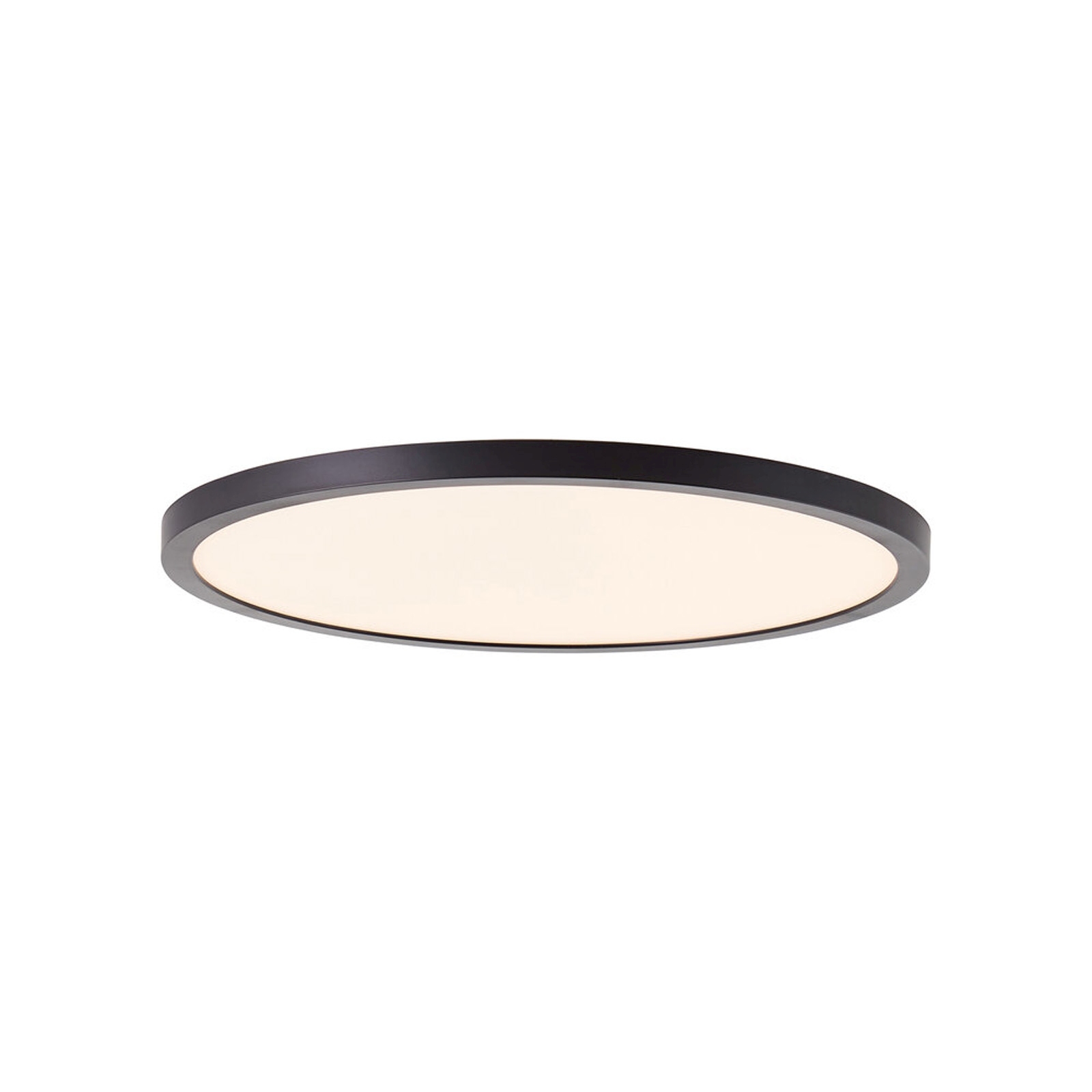 LED Deckenleuchte 2.5 x 29.5 cm Schwarz Kunststoff Deckenlampe Basic dimmbar Harmonisch von A.S. Creation