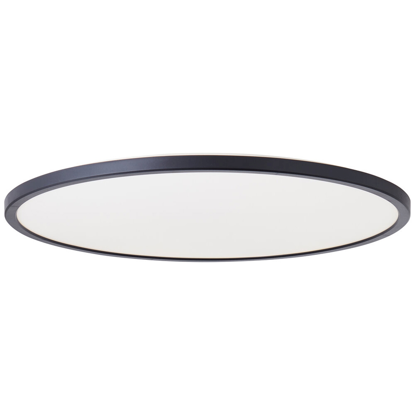 LED Deckenleuchte 2.5 x 54.1 cm Schwarz Kunststoff Deckenlampe Lichtfarbe: Neutralweiß dimmbar LED Deckenleuchte 2.5 x 54.1 cm Schwarz Kunststoff Deckenlampe Lichtfarbe: Neutralweiß dimmbar von A.S. Creation