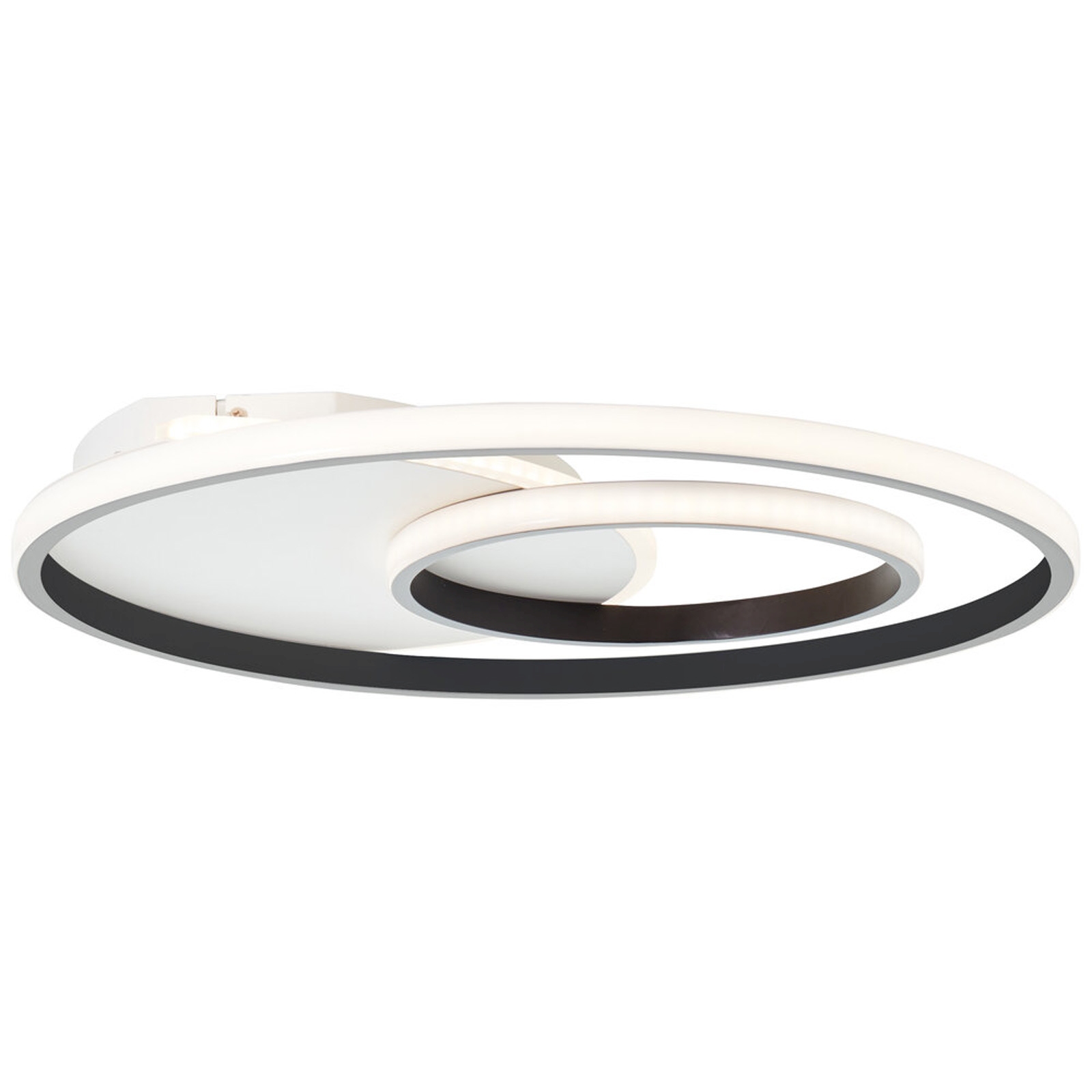 LED Deckenleuchte 5.6 x 50.8 cm Schwarz Metall Deckenlampe Modern Lichtfarbe: Warmweiß Harmonisch LED Deckenleuchte 5.6 x 50.8 cm Schwarz Metall Deckenlampe Modern Lichtfarbe: Warmweiß Harmonisch von A.S. Creation