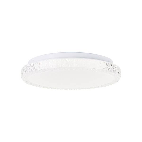 LED Deckenleuchte 6.6 x 29.1 cm Weiß Kunststoff Deckenlampe Basic Harmonisch von A.S. Creation