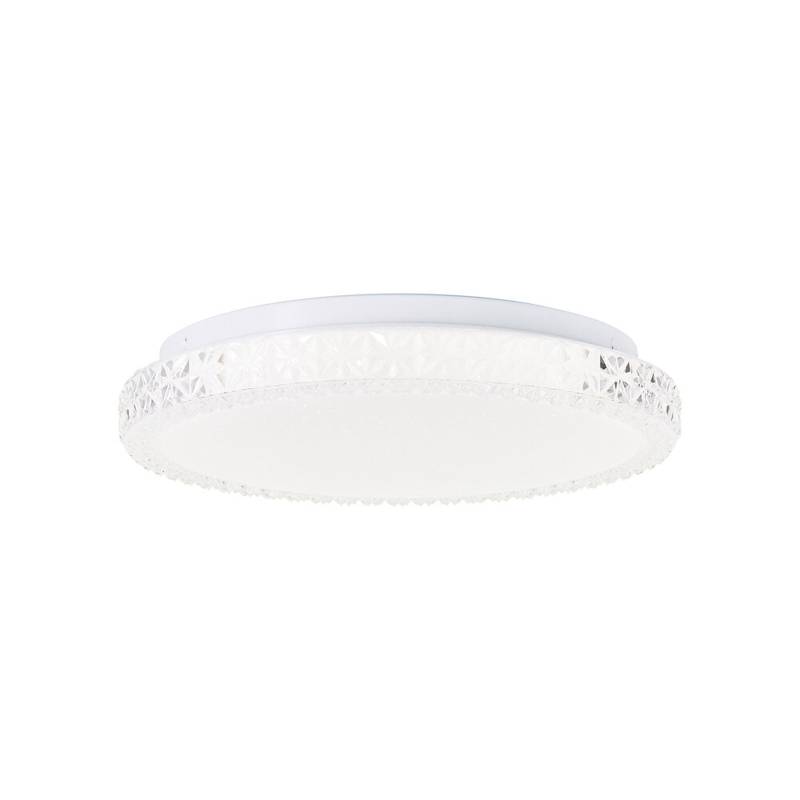 LED Deckenleuchte 6.6 x 29.1 cm Weiß Kunststoff Deckenlampe Basic Harmonisch von A.S. Creation