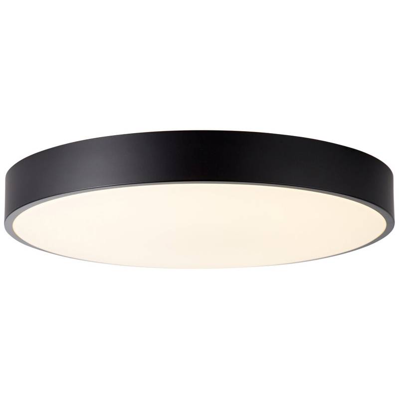 LED Deckenleuchte 8.5 x 49 cm Schwarz Kunststoff Deckenlampe Rund Lichtfarbe: Variabel dimmbar LED Deckenleuchte 8.5 x 49 cm Schwarz Kunststoff Deckenlampe Rund Lichtfarbe: Variabel dimmbar von A.S. Creation