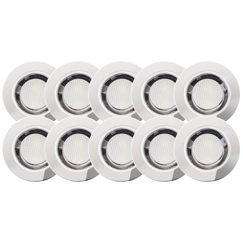 LED Strahler 2.7 x 3 cm Metallic Metall Rund Basic Lichtfarbe: Tageslichtweiß Harmonisch LED Strahler 2.7 x 3 cm Metallic Metall Rund Basic Lichtfarbe: Tageslichtweiß Harmonisch von A.S. Creation