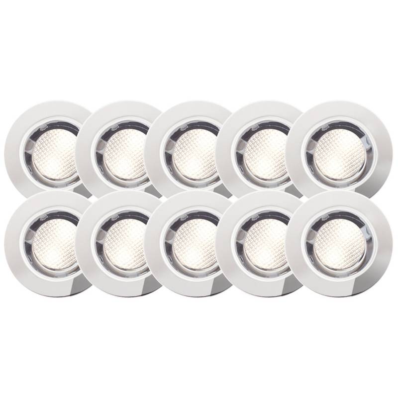 LED Strahler 2.7 x 3 cm Metallic Metall Rund Basic Lichtfarbe: Warmweiß Harmonisch LED Strahler 2.7 x 3 cm Metallic Metall Rund Basic Lichtfarbe: Warmweiß Harmonisch von A.S. Creation