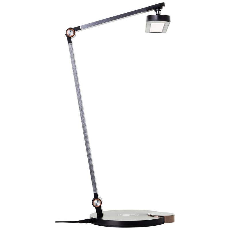 LED Tischleuchte 40 x 18.7 x 51.8 cm Schwarz Metall Tischlampe Basic Lichtfarbe: Variabel dimmbar von A.S. Creation