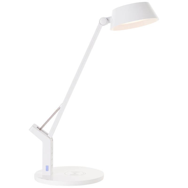 LED Tischleuchte 40.4 x 30.5 x 17.1 cm Weiss Kunststoff Tischlampe Lichtfarbe: Variabel dimmbar von A.S. Creation