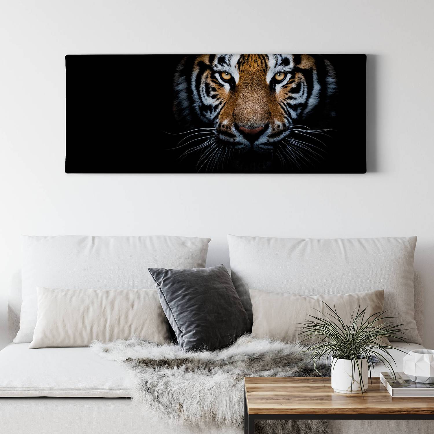 Leinwandbild Eyes Of A Tiger von A.S. Création