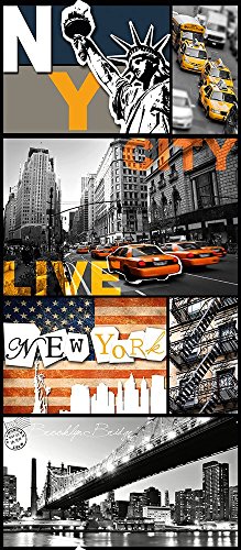 A.S. Création Livingwalls Klebefolie New York 0.35m x 2.50m blau orange grau Möbelfolie selbstklebende Tapete Made in Germany 300751 A.S. Création Livingwalls Klebefolie New York 0.35m x 2.50m blau orange grau Möbelfolie selbstklebende Tapete Made in Germany 300751 von A.S. Création