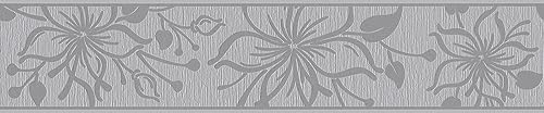 A.S. Création Moderne Blumen Bordüre Selbstklebend Grau Glitzer 346667 5,00 m x 0,13 m Made in Germany A.S. Création Moderne Blumen Bordüre Selbstklebend Grau Glitzer 346667 5,00 m x 0,13 m Made in Germany von A.S. Création