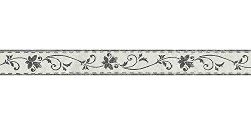 Only Borders 8 selbstklebende Borte - Material: in schwarz, grau-beige (Nr. 7625-9011) von A.S. Création