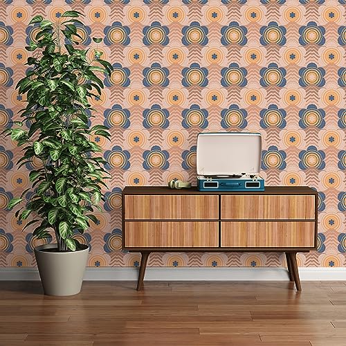 A.S. Création Retro-Tapete 70er Jahre 0,53 x 8,5 m -Tapete-Vintage mit Blumenmuster in Beige, Braun, Blau, Vliestapete Retro Chic Made in Germany - 395392 A.S. Création Retro-Tapete 70er Jahre 0,53 x 8,5 m -Tapete-Vintage mit Blumenmuster in Beige, Braun, Blau, Vliestapete Retro Chic Made in Germany - 395392 von A.S. Création