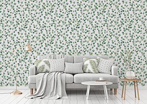 A.S. Création Selbstklebende Tapete Eukalyptus The Wallcover 385661 Möbelfolie Blätter 8,40x0,53m Made in Germany A.S. Création Selbstklebende Tapete Eukalyptus The Wallcover 385661 Möbelfolie Blätter 8,40x0,53m Made in Germany von A.S. Création