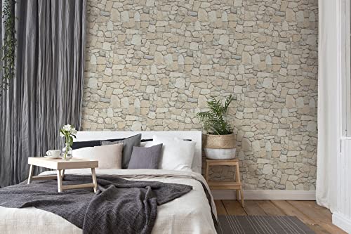 A.S. Création Selbstklebende Tapete Steinoptik Beige The Wallcover 385710 Möbel-Dekofolie 8,40x0,53m Made in Germany A.S. Création Selbstklebende Tapete Steinoptik Beige The Wallcover 385710 Möbel-Dekofolie 8,40x0,53m Made in Germany von A.S. Création