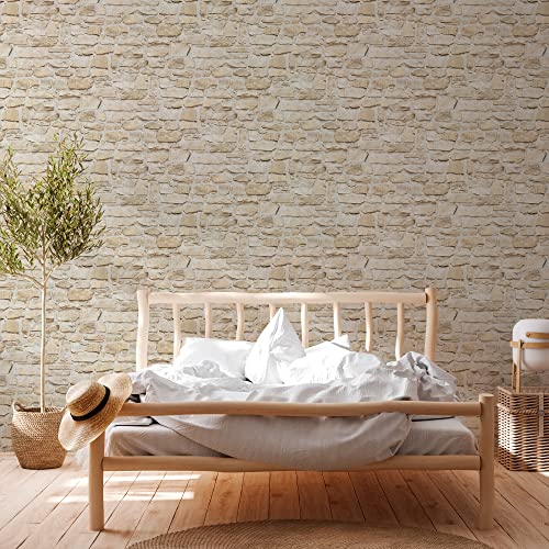 A.S. Création Selbstklebende Tapete Steinoptik Creme The Wallcover 385801 Deko-Möbelfolie 8,40x0,53m Made in Germany A.S. Création Selbstklebende Tapete Steinoptik Creme The Wallcover 385801 Deko-Möbelfolie 8,40x0,53m Made in Germany von A.S. Création