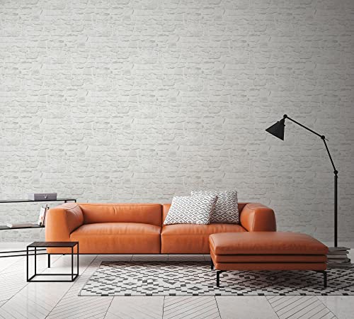A.S. Création Selbstklebende Tapete Steinoptik Weiß Grau The Wallcover 385901 Dekofolie 3D 8,40x0,53m Made in Germany A.S. Création Selbstklebende Tapete Steinoptik Weiß Grau The Wallcover 385901 Dekofolie 3D 8,40x0,53m Made in Germany von A.S. Création