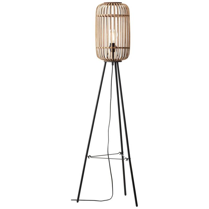 Stehleuchte 130 x 45 cm Braun Bambus Stehlampe Zylindrisch Natürlich Boho Harmonisch von A.S. Creation