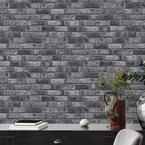 Steintapete Grau Anthrazit - A.S. Création Bricks & Stones 388124 - Backstein Tapete - 10,05 m x 0,53 m - Made in Germany Steintapete Grau Anthrazit - A.S. Création Bricks & Stones 388124 - Backstein Tapete - 10,05 m x 0,53 m - Made in Germany von A.S. Création