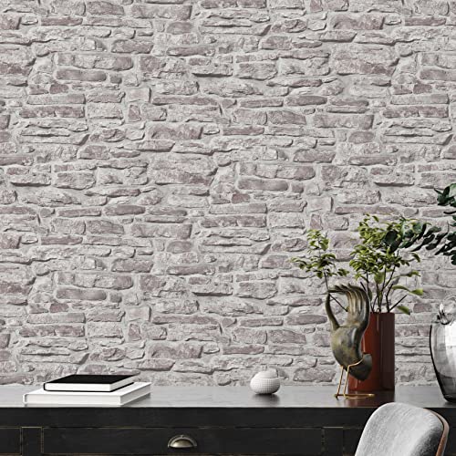 A.S. Création Steintapete Grau Hellgrau Bricks & Stones 388152 - Vliestapete Steinoptik 10,05 m x 0,53 m - Made in Germany A.S. Création Steintapete Grau Hellgrau Bricks & Stones 388152 - Vliestapete Steinoptik 10,05 m x 0,53 m - Made in Germany von A.S. Création