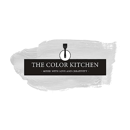 THE COLOR KITCHEN helle Wandfarbe - Malerfarbe für Wohnzimmer und Schlafzimmer - matte Innenfarbe in Grau - 5l Deckfarbe in TCK1002 von Livingwalls