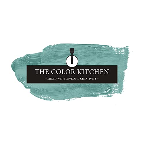 Livingwalls THE COLOR KITCHEN kräftige Wandfarbe - Malerfarbe für farbenfrohe Räume - matte Innenfarbe in Grün - 2,5l Deckfarbe in TCK3008 von Livingwalls