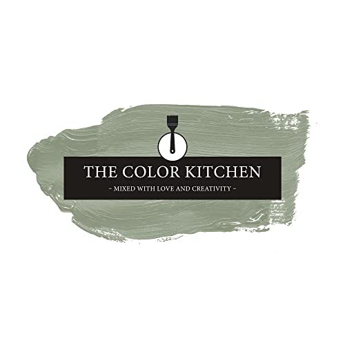 Livingwalls THE COLOR KITCHEN kräftige Wandfarbe - Malerfarbe für farbenfrohe Räume - matte Innenfarbe in Grün - 2,5l Deckfarbe in TCK4004 von Livingwalls
