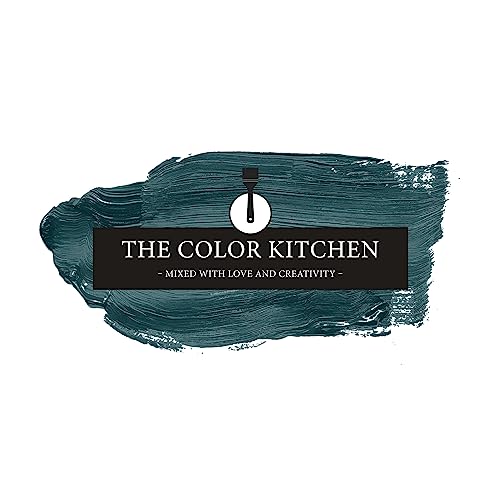 Livingwalls THE COLOR KITCHEN kräftige Wandfarbe - Malerfarbe für farbenfrohe Räume - matte Innenfarbe in Grün - 5l Deckfarbe in TCK3012 von Livingwalls