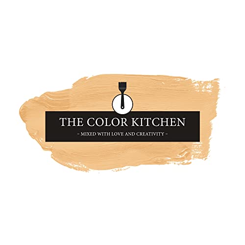 Livingwalls THE COLOR KITCHEN kräftige Wandfarbe - Malerfarbe für farbenfrohe Räume - matte Innenfarbe in Orange - 2,5l Deckfarbe in TCK5006 von Livingwalls