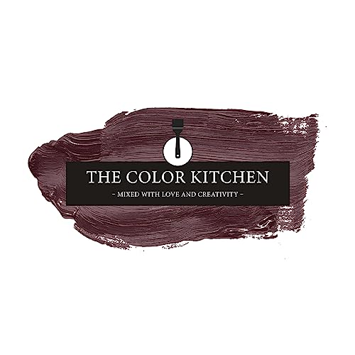 THE COLOR KITCHEN kräftige Wandfarbe - Malerfarbe für farbenfrohe Räume - matte Innenfarbe in Rot - 5l Deckfarbe in TCK7013 von A.S. Création